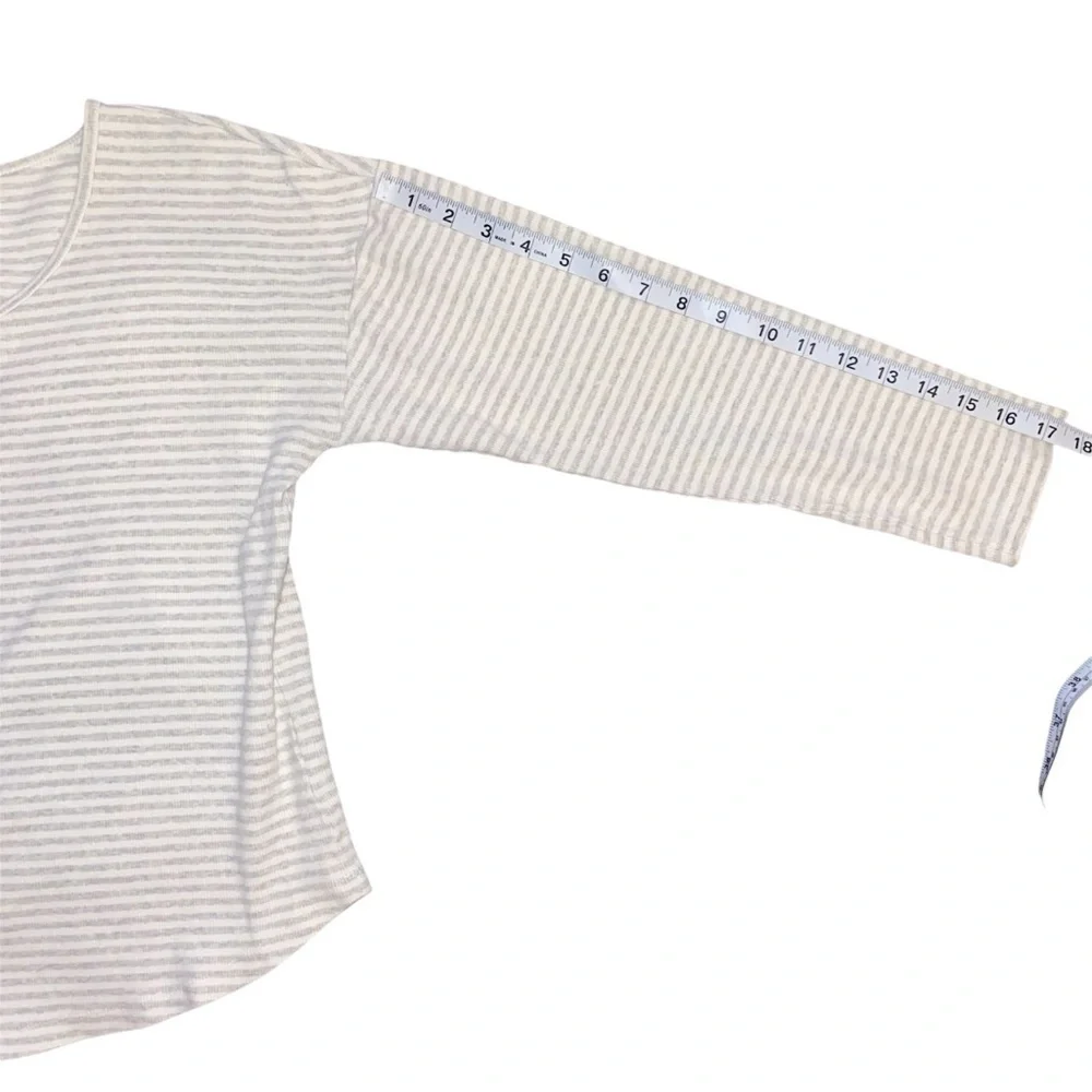 Haven Well Within Striped Long Sleeve Top Size Large - Picture 5 of 8